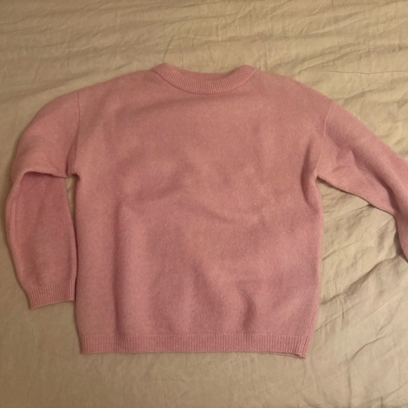 ACNE Studios dramatic mohair oversized sweater in lilac small - Picture 2 of 5